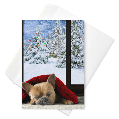 Winter Snooze - Unique Handmade Greeting Cards - image3